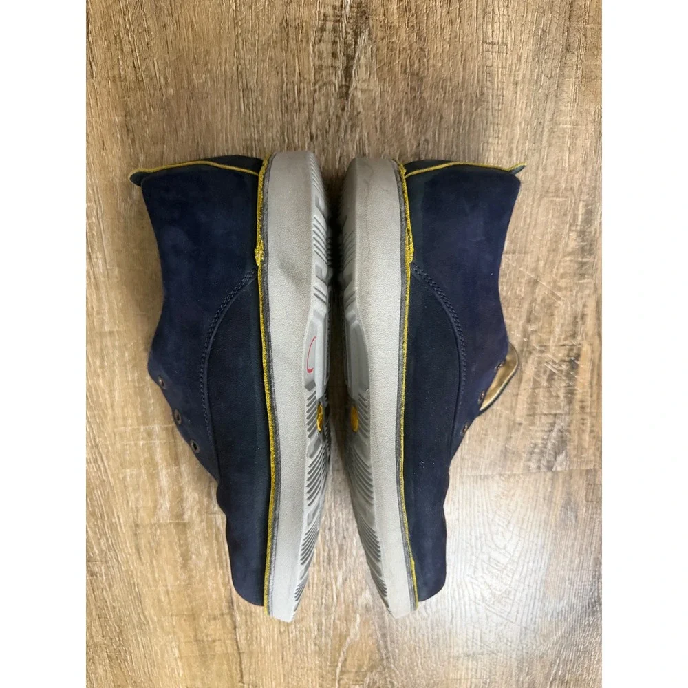 Samuel Hubbard Hubbard Free Navy Blue Nubuck Leather Walking Shoes Mens 10W